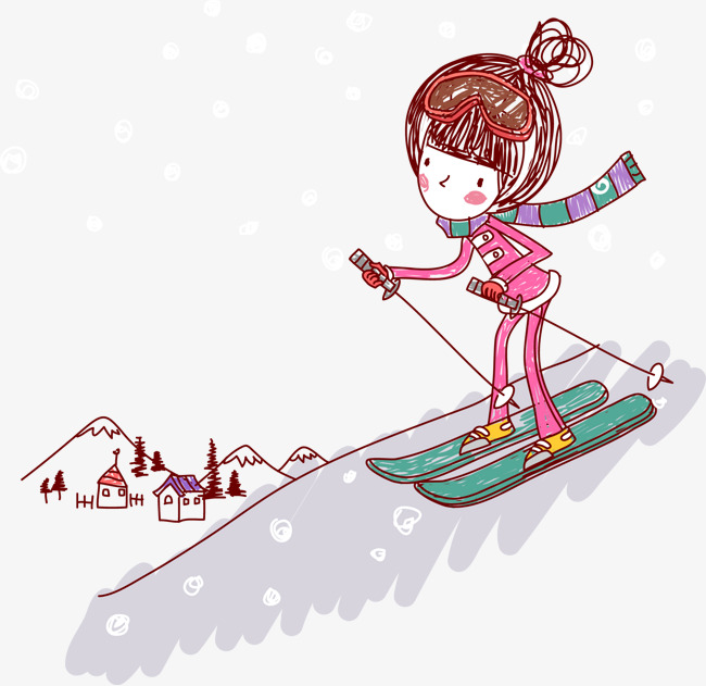 滑雪技巧实拍图视频图讲解